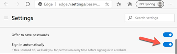 How to manage saved passwords on Microsoft Edge: View, delete, edit, export Picture 19