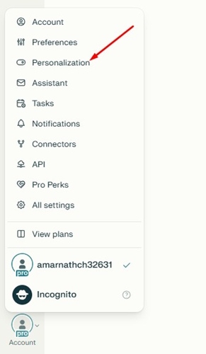How to manage storage in Perplexity AI Picture 1