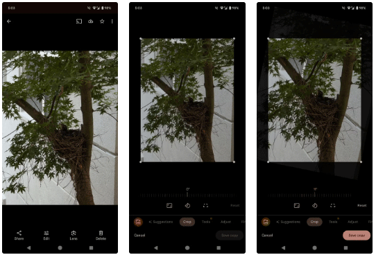 How to master the photo rotation function on smartphones Picture 2