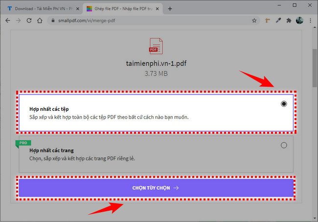 Picture 6 of How to merge PDF files online for free and quickly.