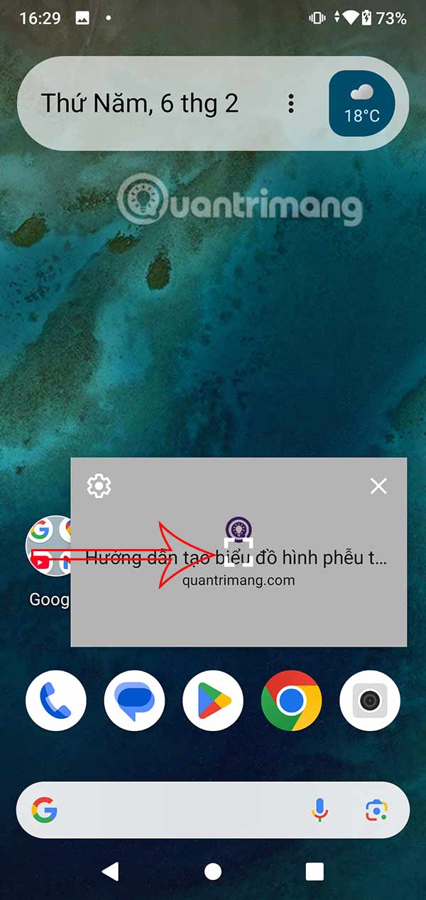 How to minimize Chrome links opened from Android apps Picture 11
