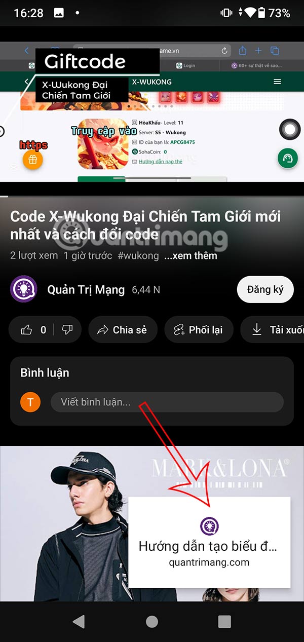 How to minimize Chrome links opened from Android apps Picture 8