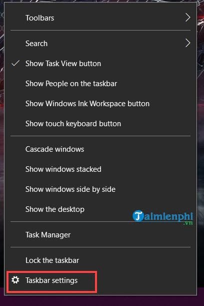 Picture 2 of How to move the Taskbar to the top, right, or left