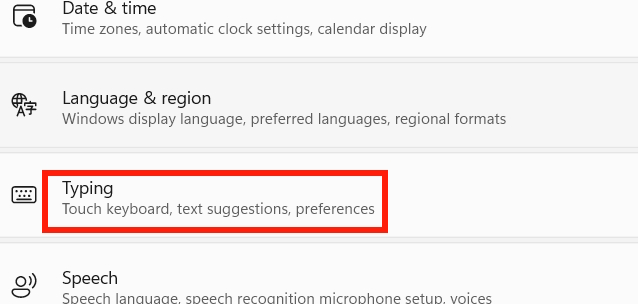 How to mute the touch keyboard sound in Windows 11 Picture 2