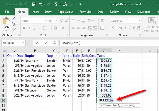 How to name an Excel cell or data area - Define Name feature on Excel Picture 24