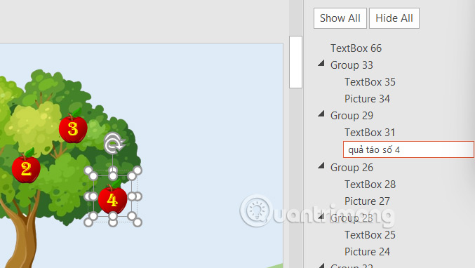How to name objects in PowerPoint Picture 3