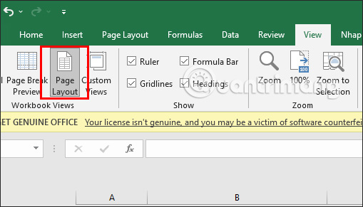 How to number pages in Excel very quickly and easily Picture 12