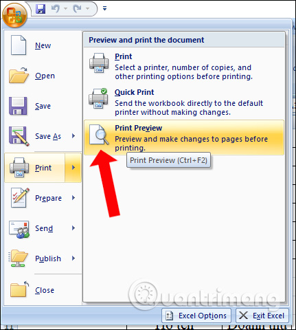How to number pages in Excel very quickly and easily Picture 5
