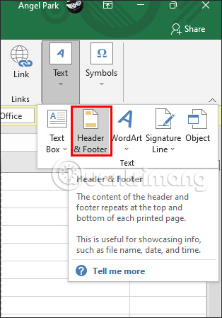 How to number pages in Excel very quickly and easily Picture 8