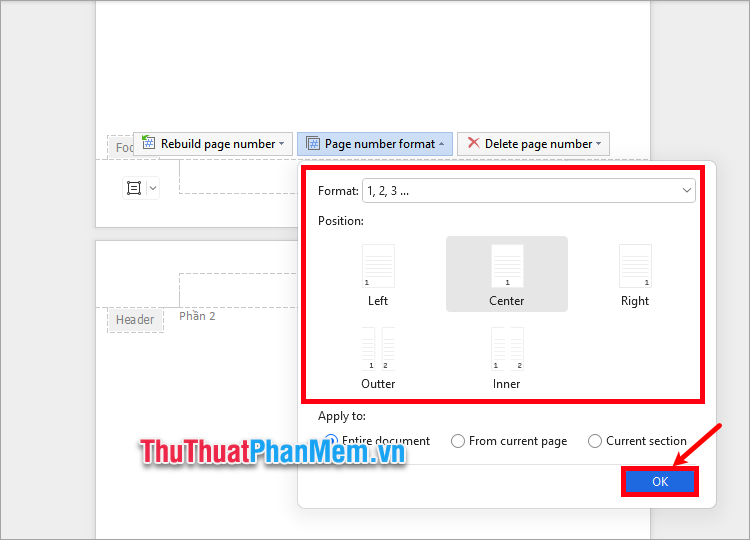 How to number pages in WPS Office Picture 10