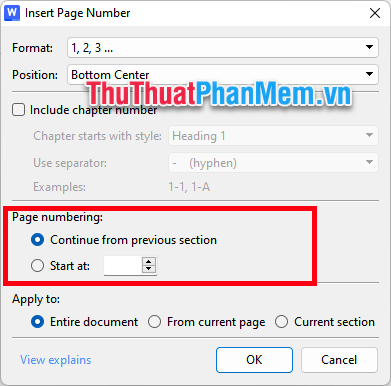 How to number pages in WPS Office Picture 7