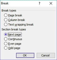 Picture 17 of How to number pages starting from any page in Word