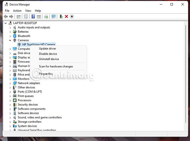 How to open camera on Windows 7/8/10/11 laptop Picture 9