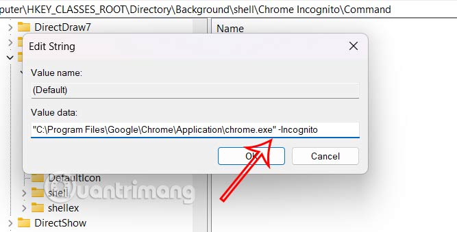 How to open Chrome incognito from Windows 11 right-click menu Picture 8