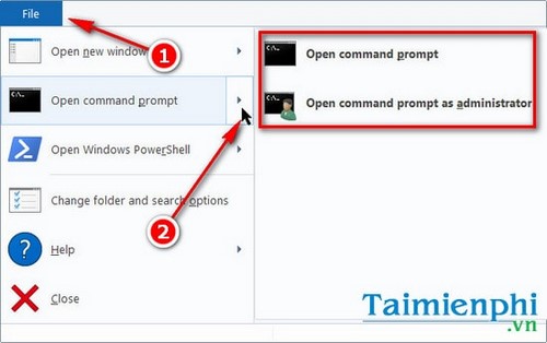 Picture 11 of How to open Command Prompt on Windows 10, Access Command Prompt on Windows 10