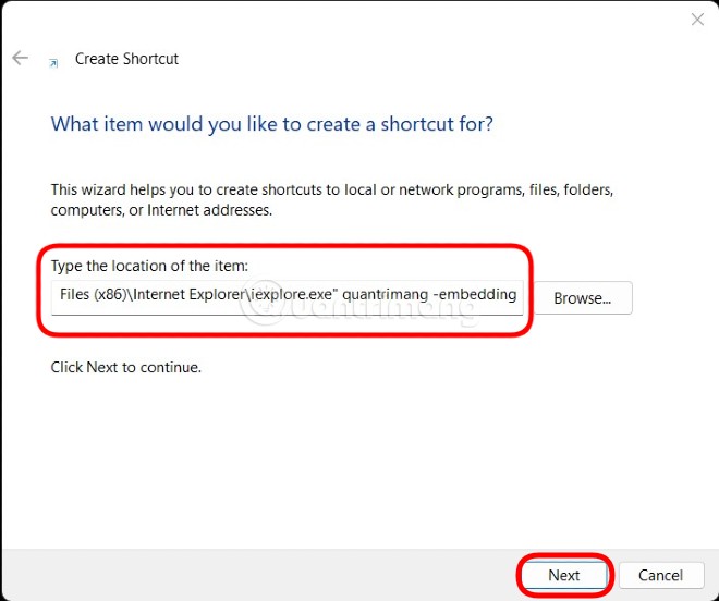 How to open Internet Explorer on Windows 11, create shortcut to open IE on Win 11 Picture 7