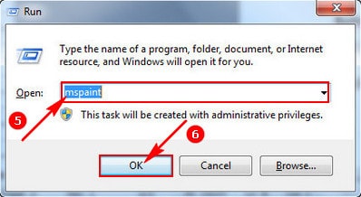 How to open Paint on Windows 10, 8, 7, open the Paint tool Picture 12