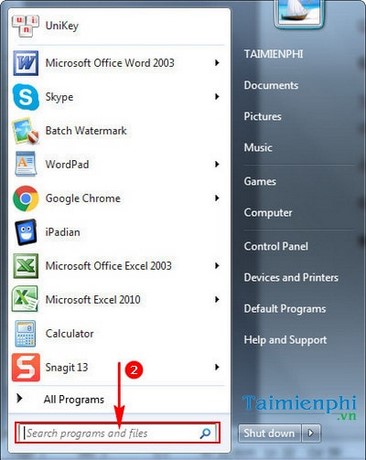 How to open Paint on Windows 10, 8, 7, open the Paint tool Picture 9