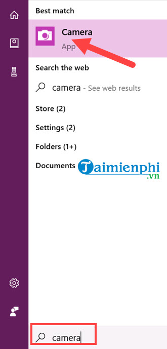 Picture 2 of How to open the camera on a Windows computer or laptop.
