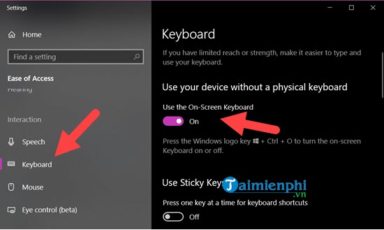 How to open virtual keyboard on Windows 10, 11, 7 Picture 3