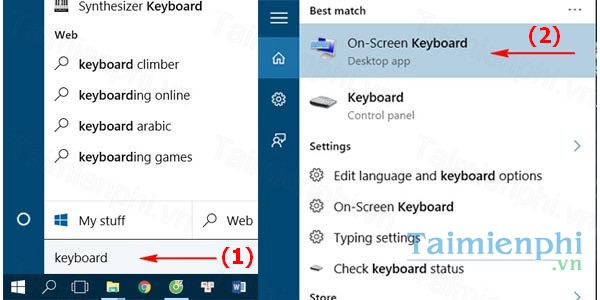 How to open virtual keyboard on Windows 10, 11, 7 Picture 5