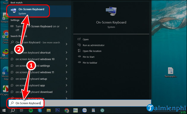 How to open virtual keyboard on Windows 10 for Laptop and PC Picture 4