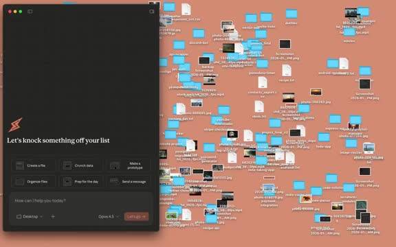 How to organize files on your desktop with Claude Picture 1