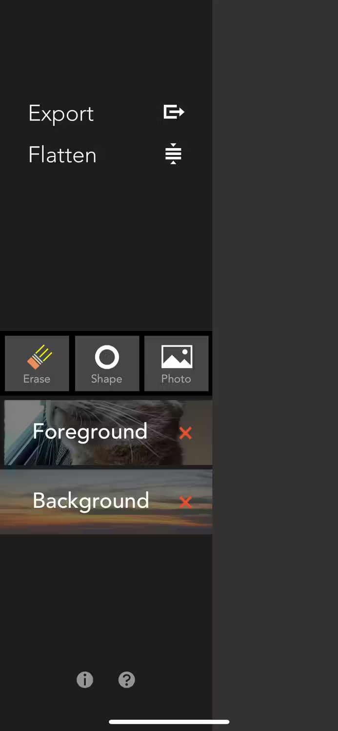 How to overlay and combine two images on iPhone Picture 20