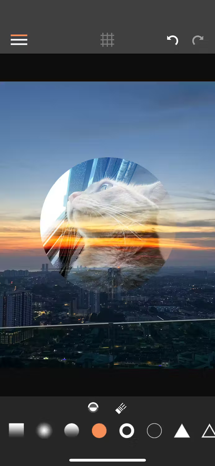 How to overlay and combine two images on iPhone Picture 21