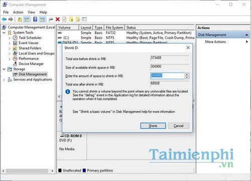 Picture 4 of How to partition a hard drive on Windows 11 and 10