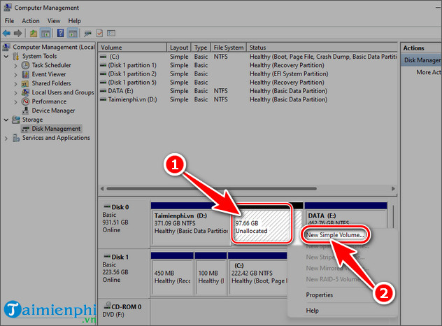 Picture 4 of How to partition a hard drive on Windows 11 without losing data, safely.