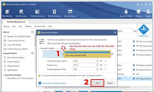How to partition hard drive without losing data on Windows 10, 11 simply Picture 3
