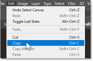How to Paste an Image into a Selection in Photoshop Picture 7