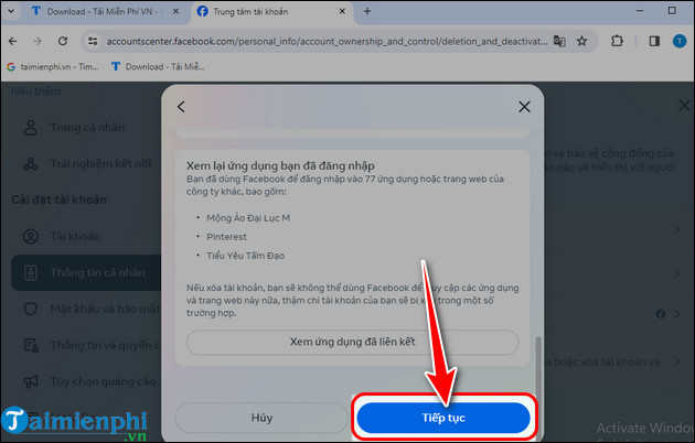 How to permanently delete Facebook account on phone and PC Picture 6