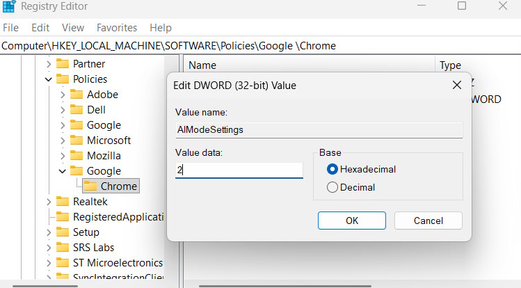 How to permanently disable AI on Google Chrome Picture 8