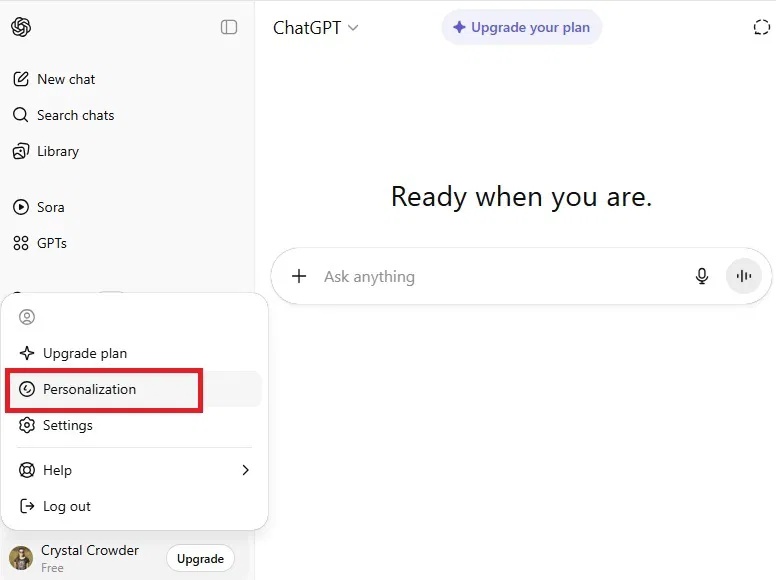 images 1 of How to personalize ChatGPT 5 for a more ChatGPT 4-like experience.