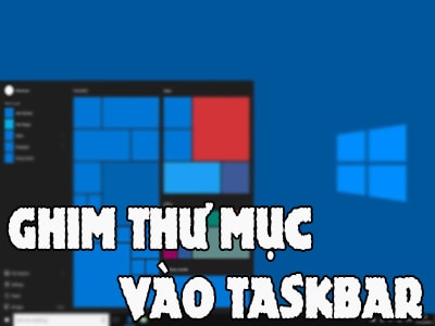 Picture 1 of How to pin a folder to the Taskbar on Windows 10