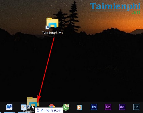 Picture 5 of How to pin a folder to the Taskbar on Windows 10