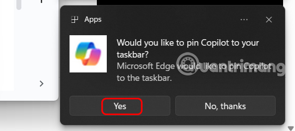 How to pin websites on Edge to the Taskbar Picture 2