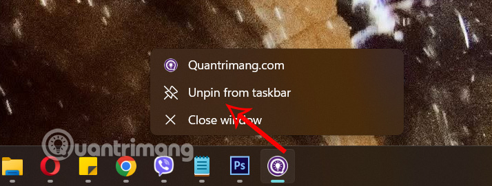 How to pin websites on Edge to the Taskbar Picture 9
