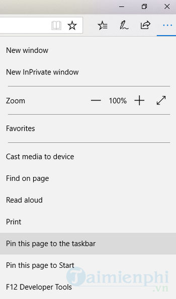 Picture 11 of How to pin a website to the taskbar.