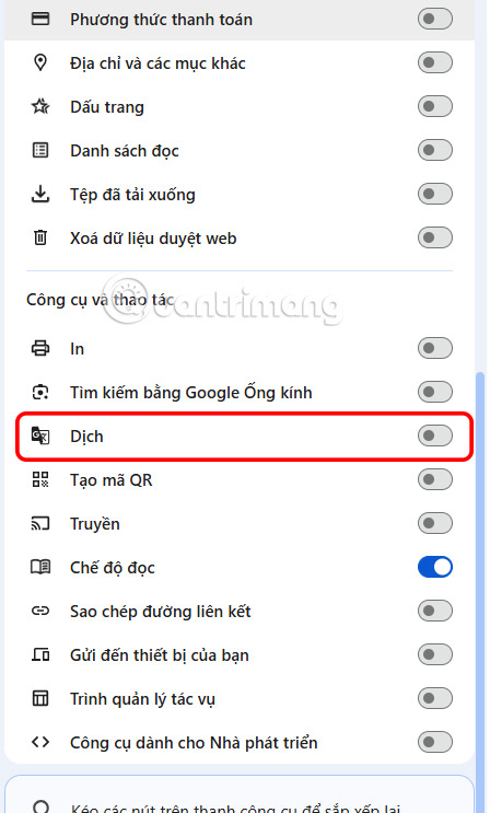 How to pin Google Translate to Chrome toolbar Picture 4