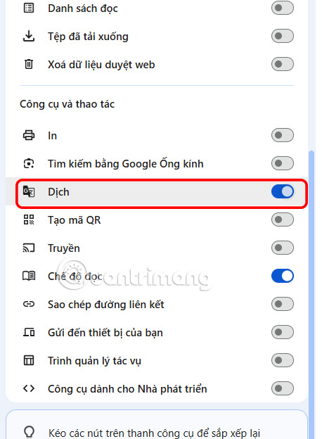 How to pin Google Translate to Chrome toolbar Picture 5