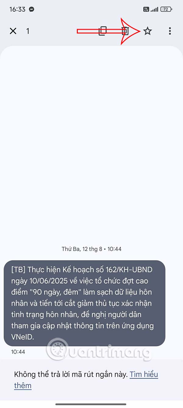 How to pin messages on Android phones Picture 5
