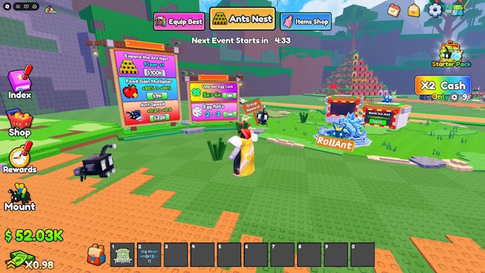 How to play Build an Ant Empire on Roblox Picture 3
