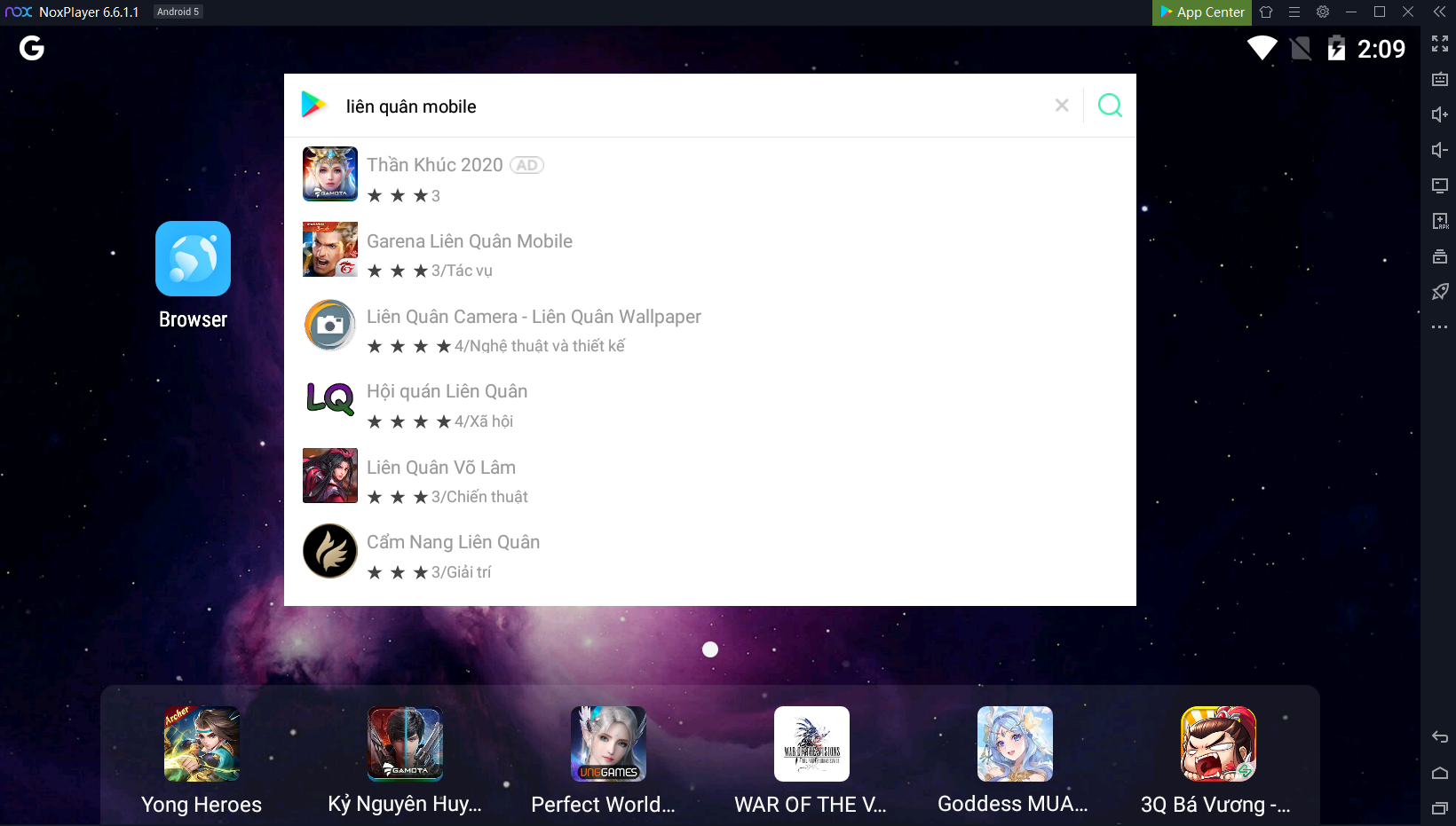 How to play Lien Quan on computer smoother than phone Picture 3