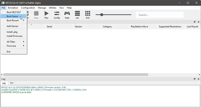 How to play PS3 games on PC with RPCS3 Picture 17