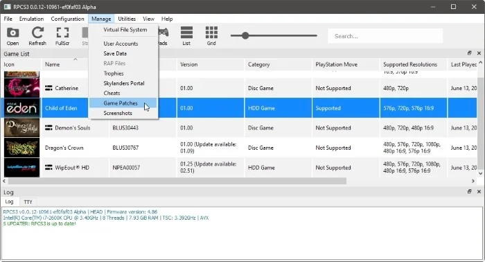How to play PS3 games on PC with RPCS3 Picture 27