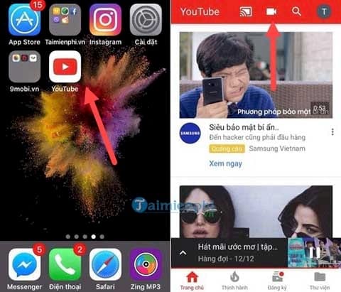 How to play Youtube videos directly on iPhone Picture 1