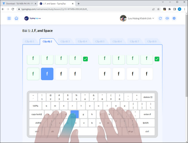 Picture 10 of How to practice 10-finger typing online